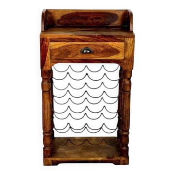 Provincial wine cabinet made of elm wood