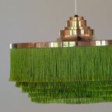 Superb brass fringed pendant light T-603 Hans Agne Jakobsson