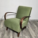 Fauteuil Art Déco par Jindrich Halabala, 1940s
