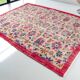 Handknotted Anatolian Floral Vintage Rug