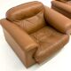 De Sede DS-101 camel brown vintage armchairs