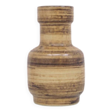 Vintage brown ceramic vase