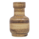 Vintage brown ceramic vase