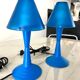 Pair of Lulu lamps by Veneta Lumi Z 2000 90s