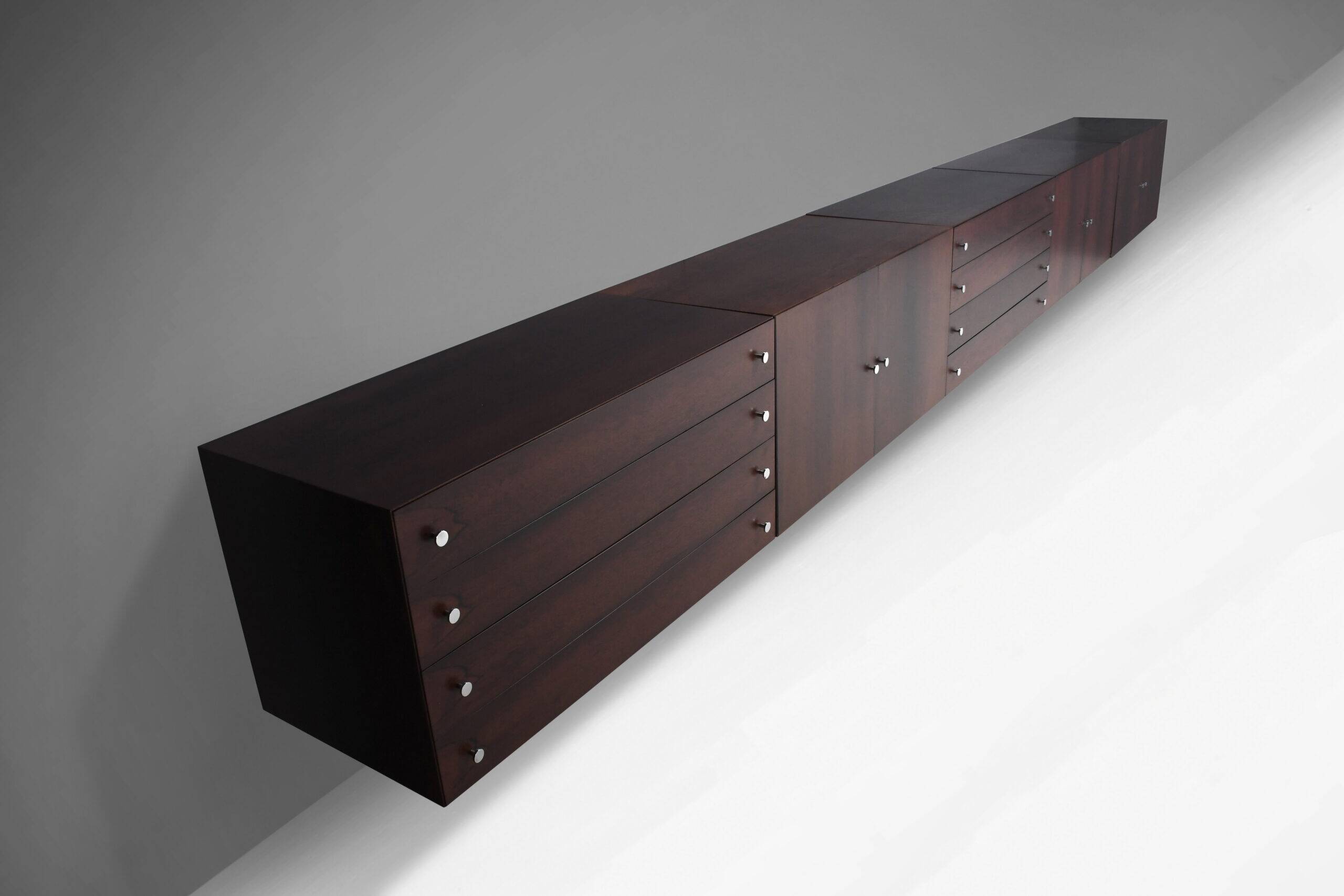 XL floating sideboard by Poul Nørreklit for Sigurd Hansen, Denmark 1969