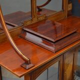 Unique pair of art nouveau cabinets