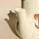 Vintage coffee service Longchamp – French earthenware, 1970s
