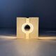 1970s plexiglass wall light