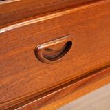 Rare Dutch sideboard in teak by Louis van Teeffelen for Wébé, 1960s