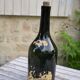 bottle in glass liqueur Bordeaux