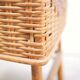 Worker vintage rattan basket