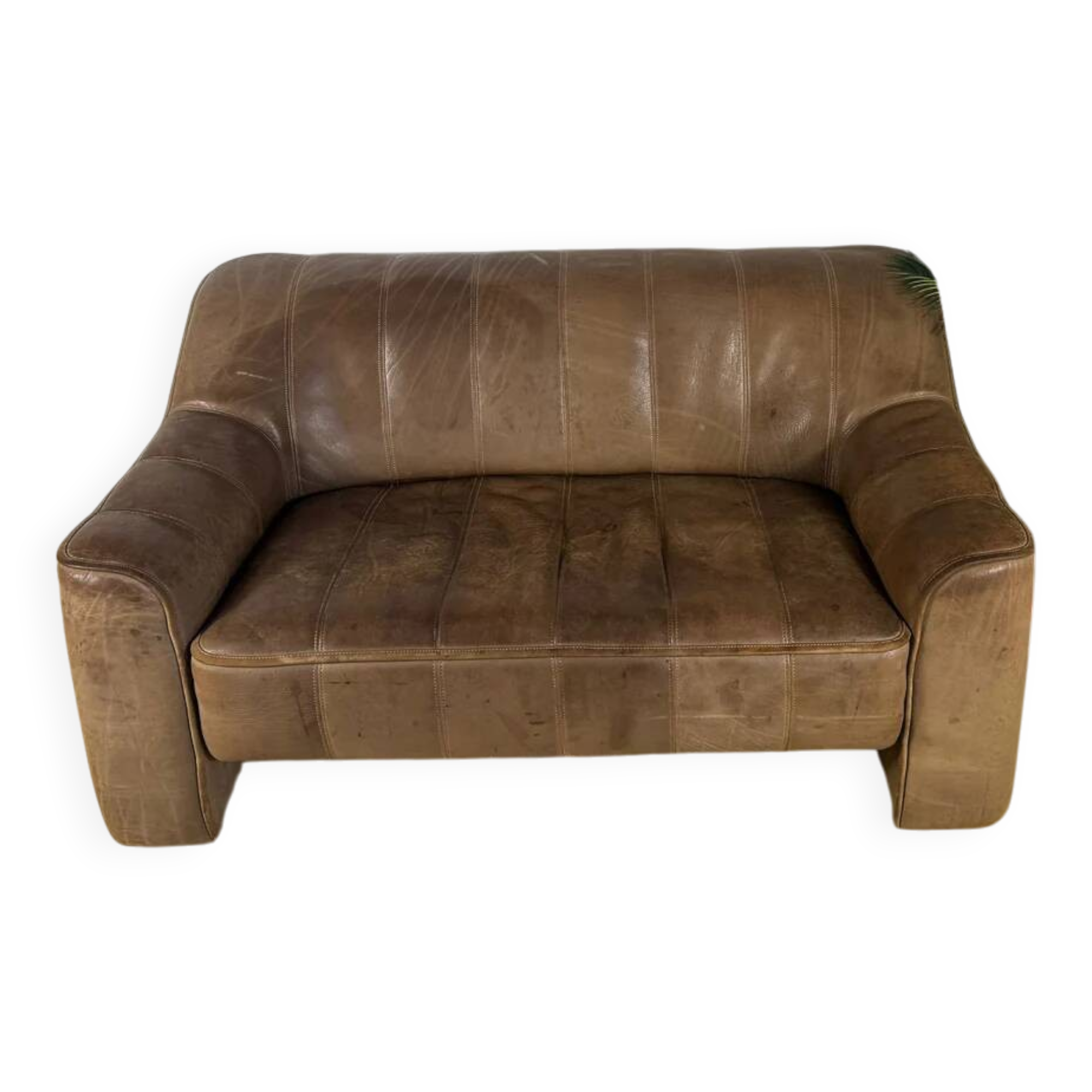 Canapé De Sede DS-44 en cuir de buffle marron – Suisse années 70