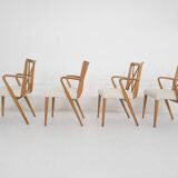 Set of four "Poly- Z" dining chairs by A. A Patijn, The Netherlands 1950's