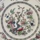 Large cake plate in Myott earthenware, Indian Tree pattern.