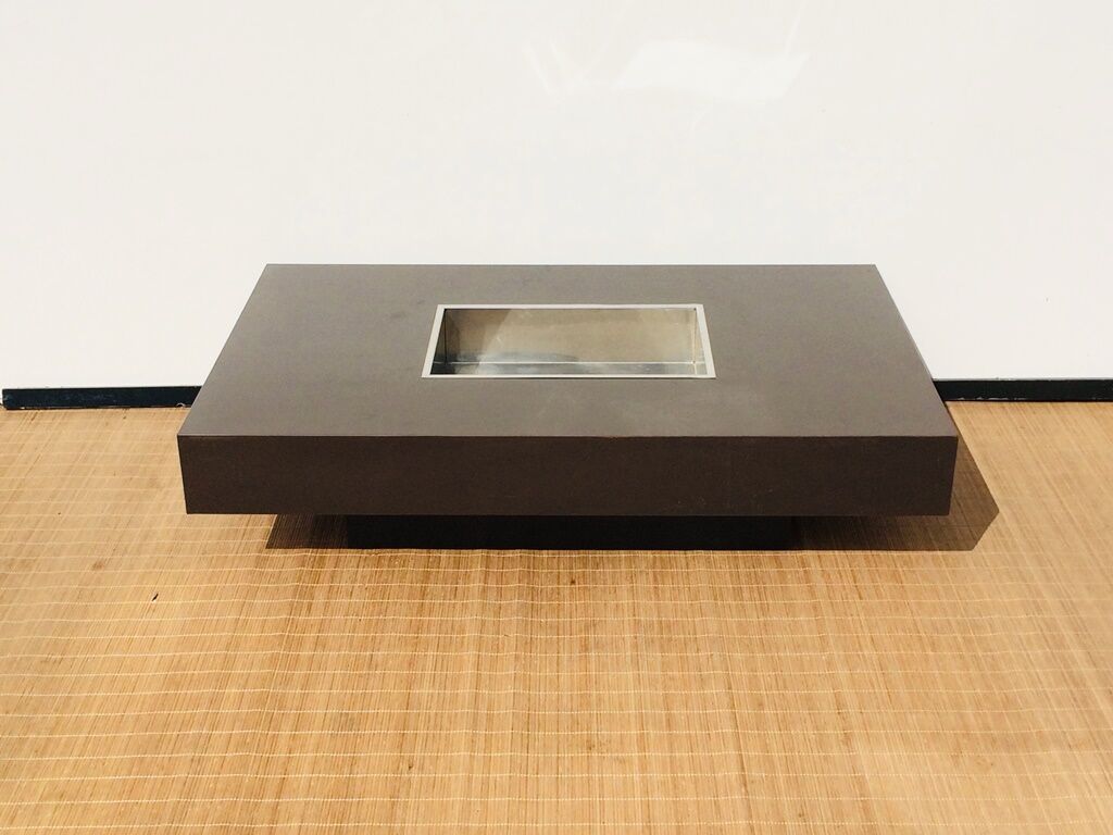 70s vintage lounge bar coffee table