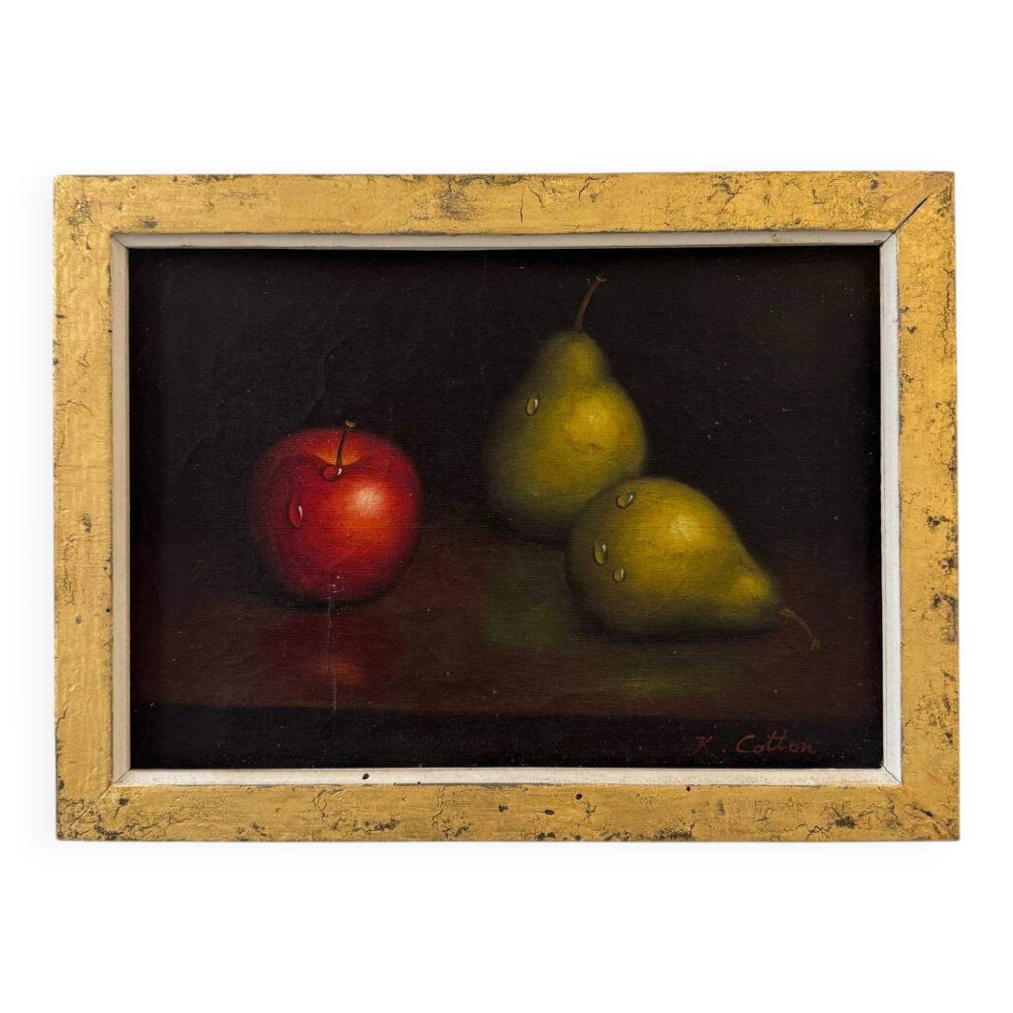 Still life painting K. Cotton
