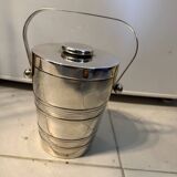 Silver-plated ice bucket