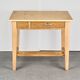 Table en bois vintage, Tchécoslovaquie
