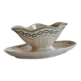 Old ironstone sauce boat Saint-Amand model 3003