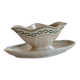 Old ironstone sauce boat Saint-Amand model 3003