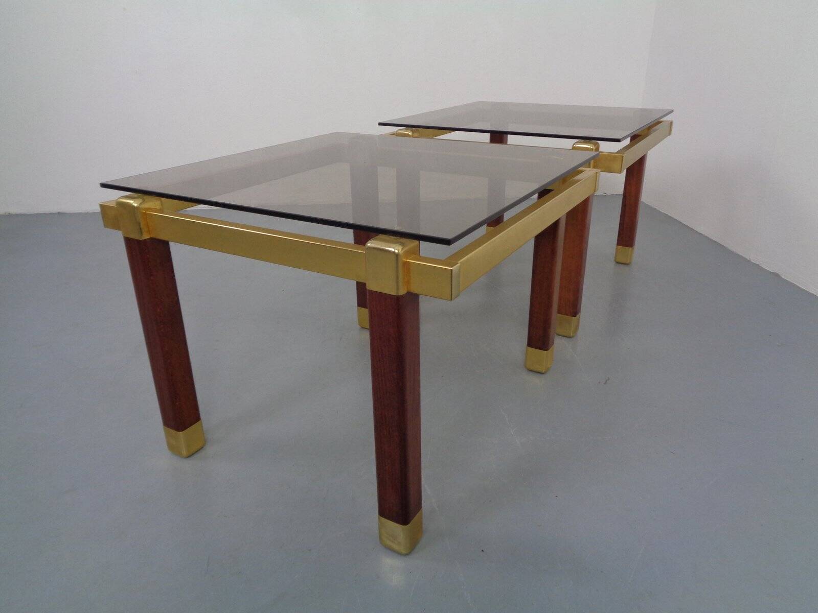 French Side Tables, 1970s, Set of 2