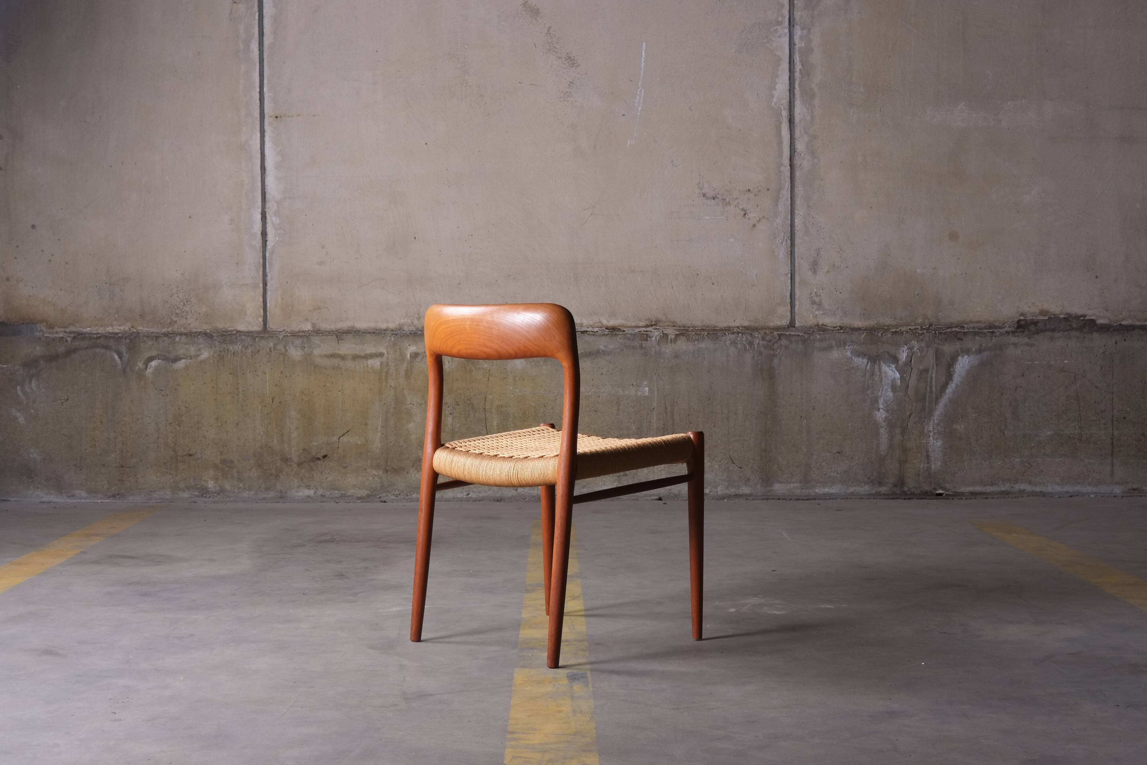 Niels O. Møller model 75 dining chair