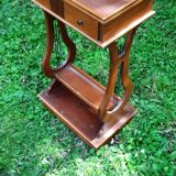Lyre side table