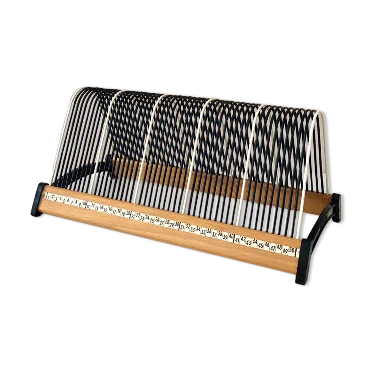 Plattofix record stand, vinyl record holder, plattofix germany, black white