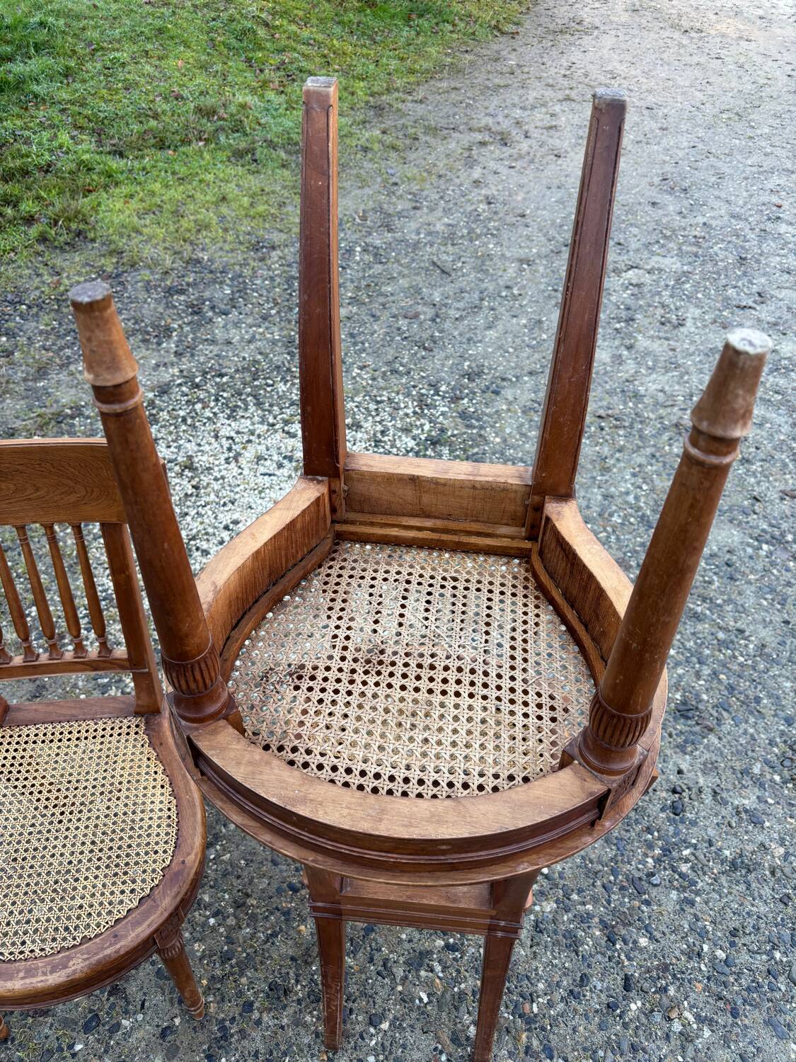 Cane chairs 1930
