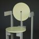 Rare pair of 'Plakhout' Side Chairs by Henk Lampe. 1979