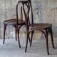 Horgen  Glarus  bistro chair seat wood Switzerland 1920
