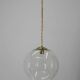 Bubble Glass Pendant by Kamenicky Senov, 1970s