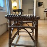 Rattan Bench Handmade