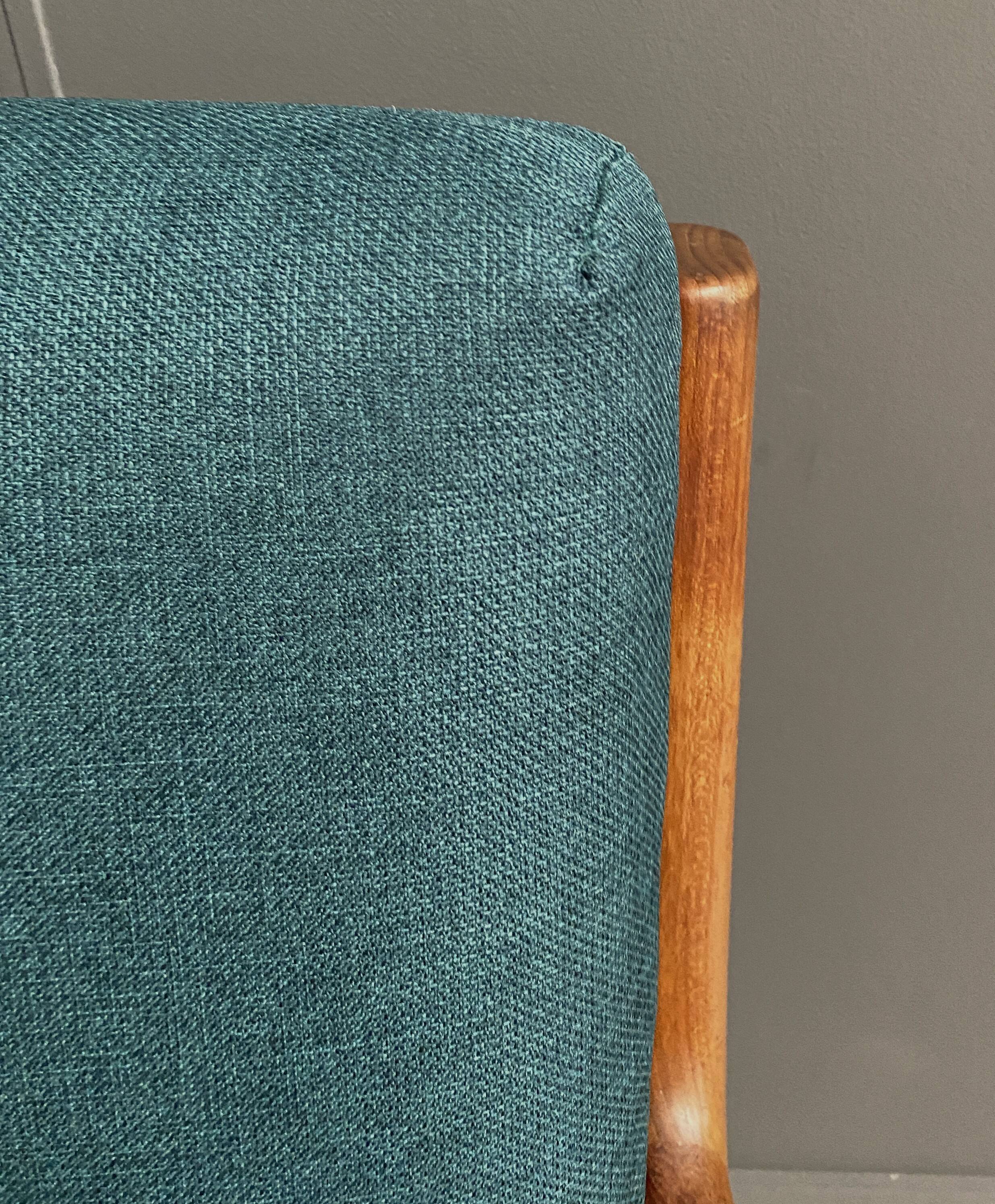 Set Teak Danish chairs by Jull Kristensen 1960s