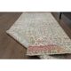 1970s Vintage Turkish Hand-Knotted Wool Cotton Beige Runner Rug 80x216