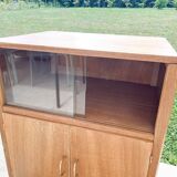 Meuble d'appoint , bar ou HI FI , pieds compas