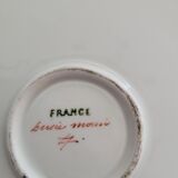 Porcelain deep dish and spoon