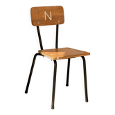 Chaise d'écolier, enfant