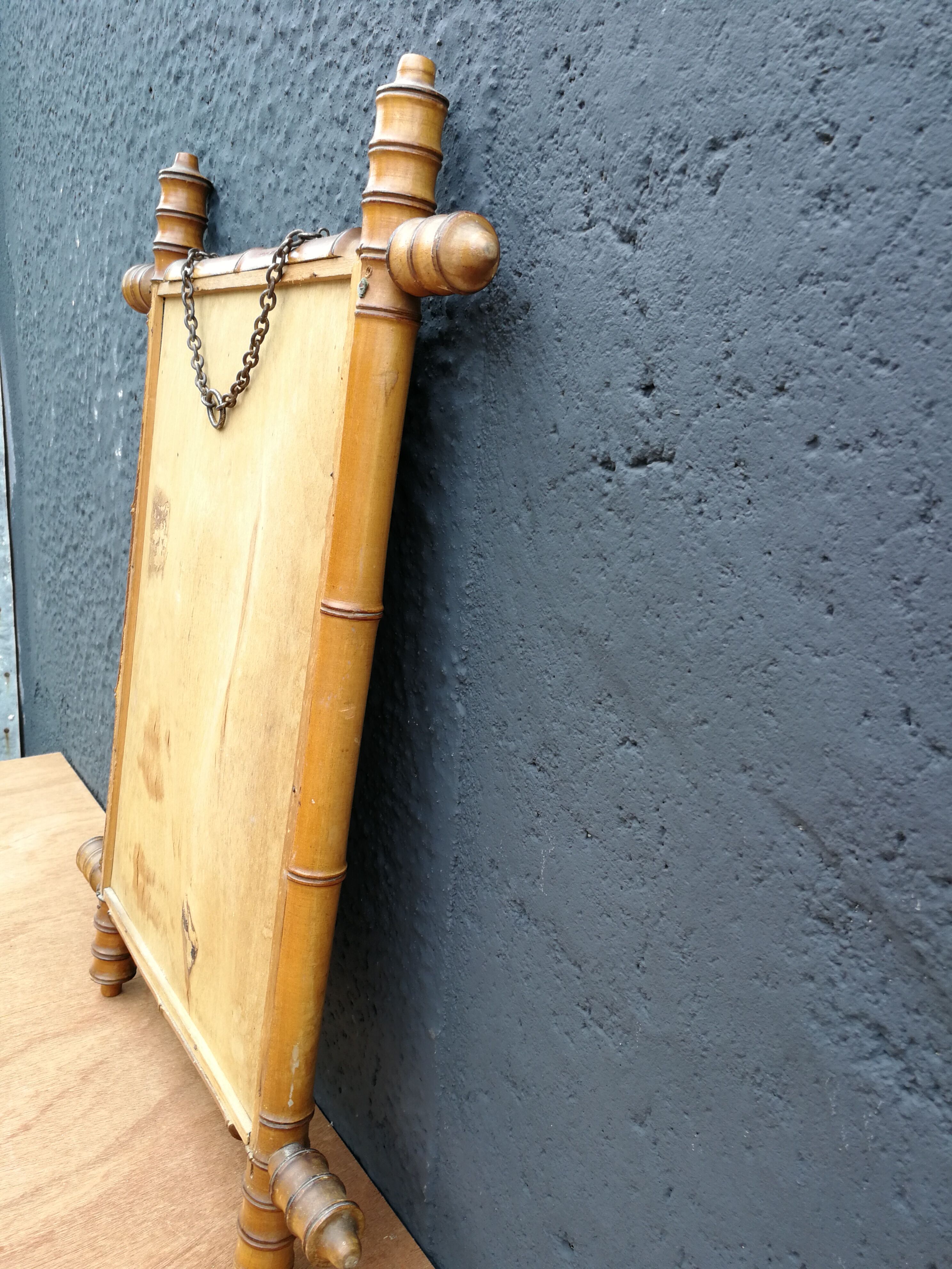 Mirror wood imitation bamboo