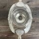 Art Deco molded pressed glass bowl – France 1930