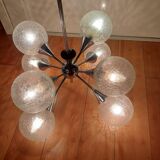 Vintage sputnik chandelier 70'S , 8 lights