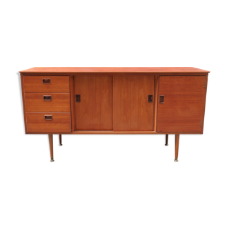 Teak sideboard sliding doors from the 60s