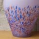 Parma vase in speckled glass paste