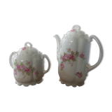Cafetière et sucrier