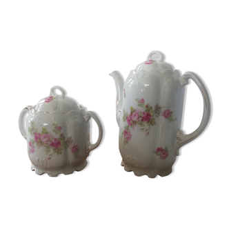 Cafetière et sucrier