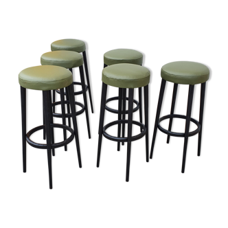 6 bar stools from 1950