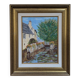 Oil painting – Village scene