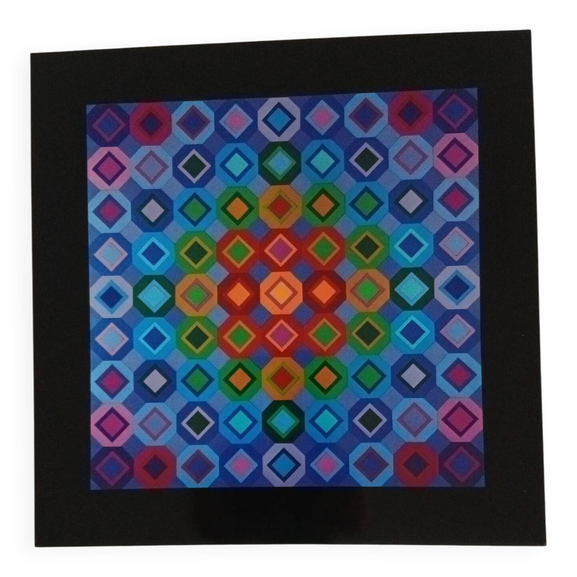 Victor Vasarely Serigraphy op art Editions du Griffon