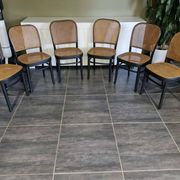 Set of 6 chairs no. 811 after Hoffmann, 1990s