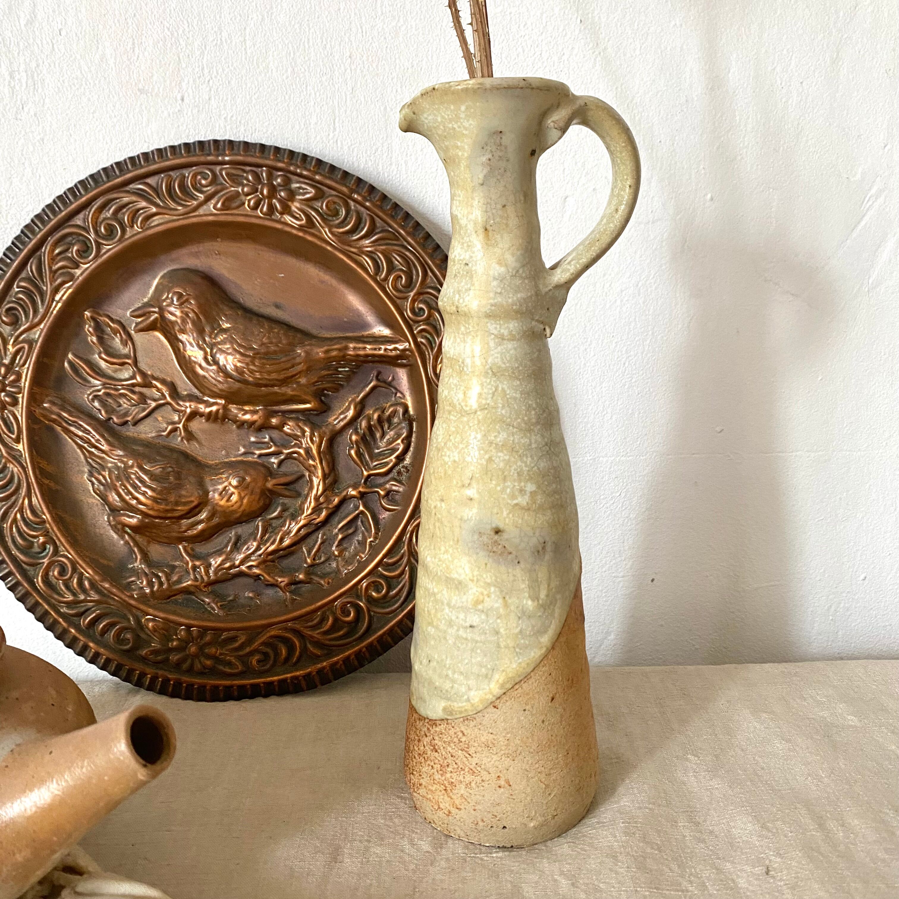 Soliflore stoneware vase